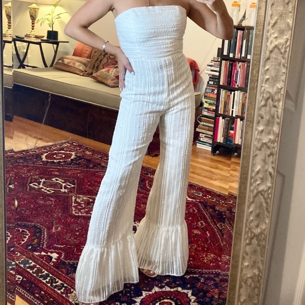 Amanda Uprichard bridal collection jumpsuit